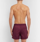 Brunello Cucinelli - Mid-Length Swim Shorts - Men - Burgundy