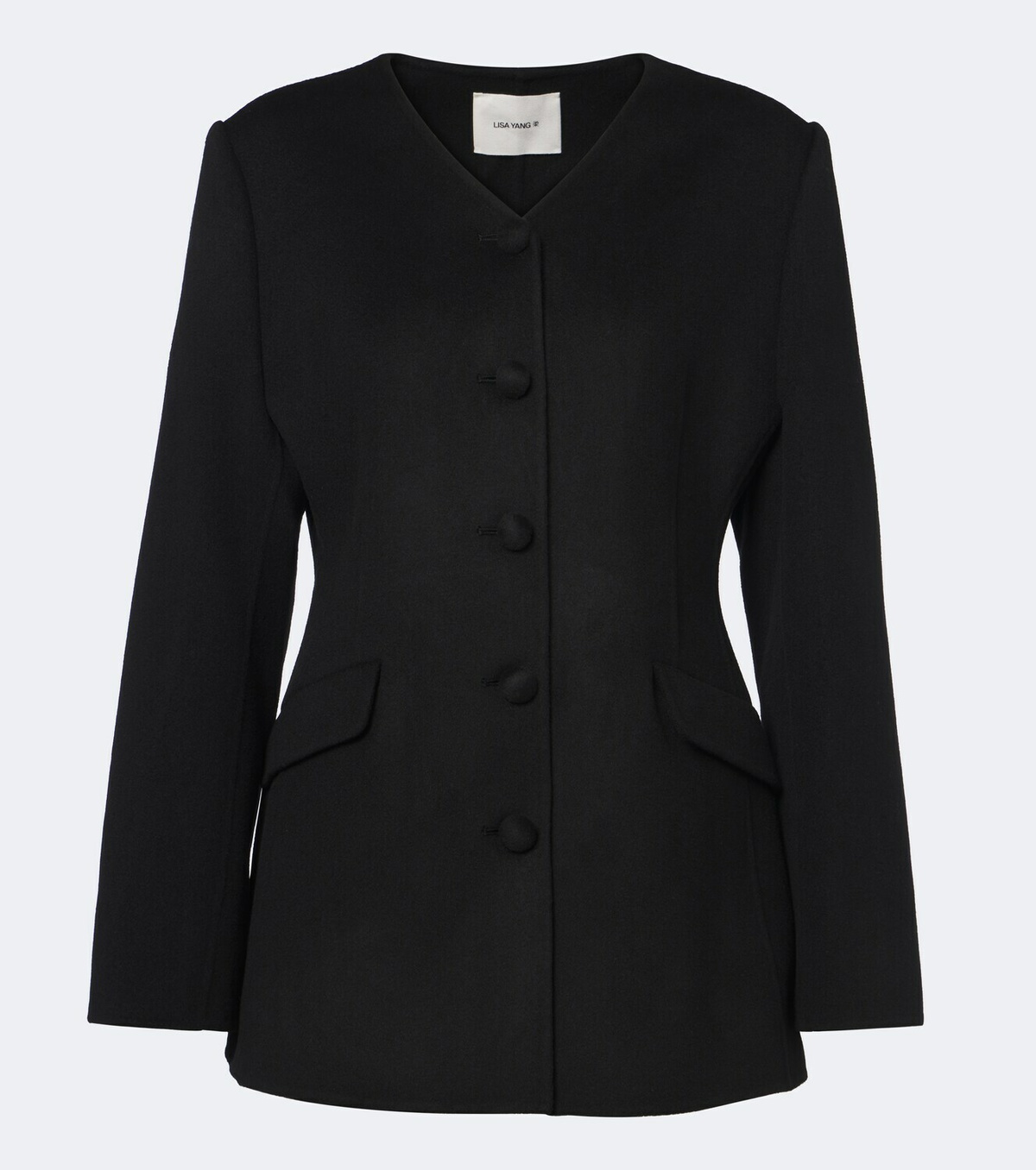 Lisa Yang Doublé wool and cashmere blazer