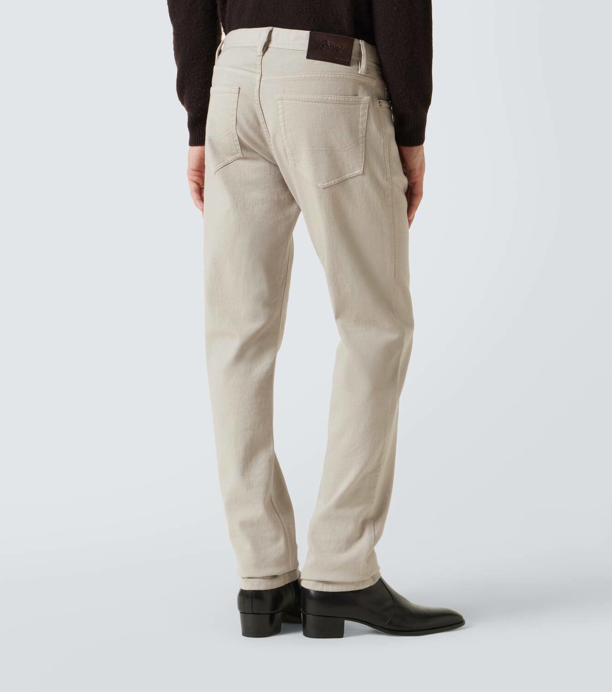Brioni Mid-rise slim jeans