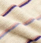 Isabel Marant - Obli Striped Alpaca-Blend Sweater - Neutrals