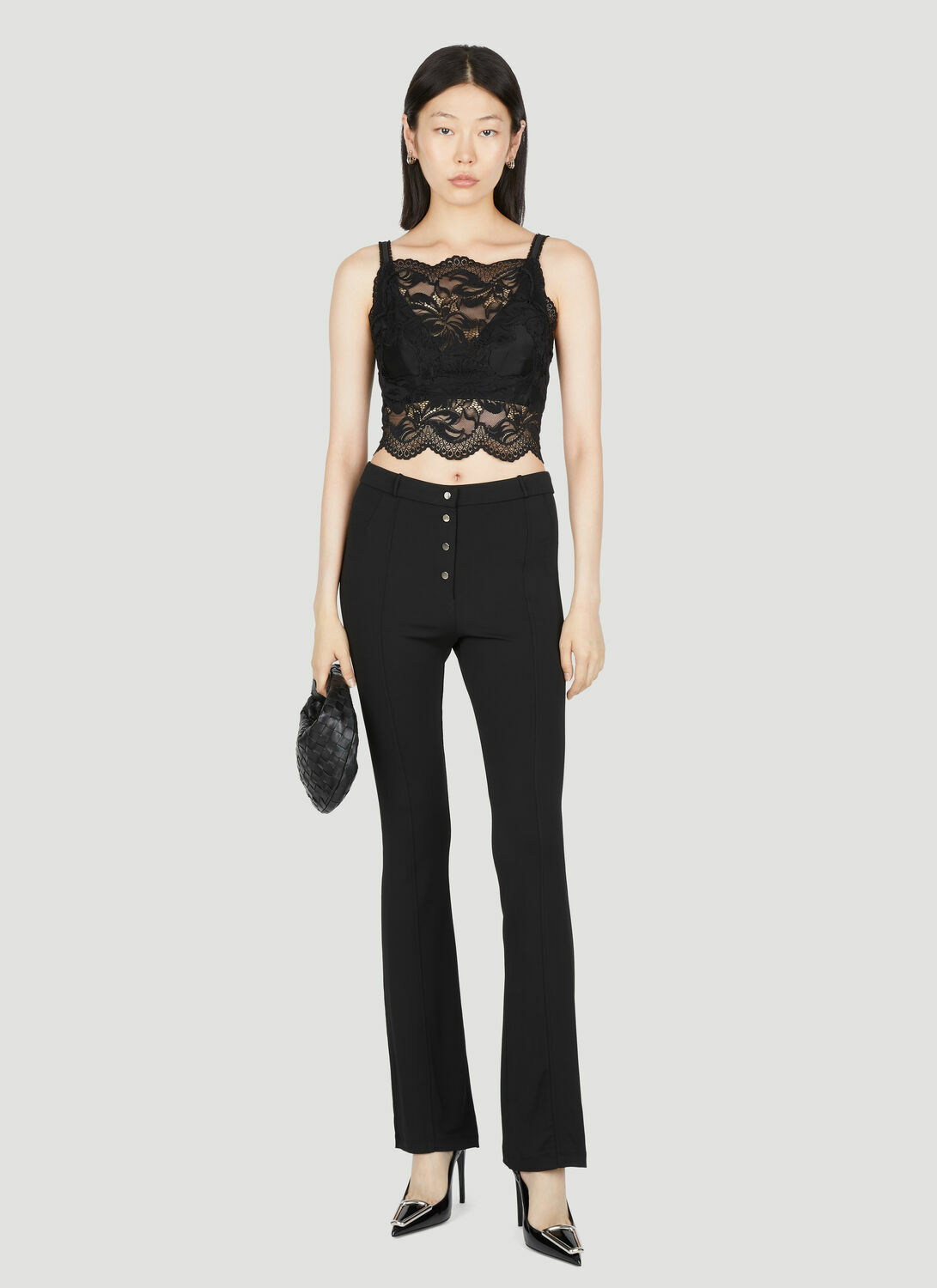 Rabanne Flare Button Pants