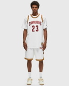 Mitchell & Ness Nba Authentic Jersey Cleveland Cavaliers White 2015 Lebron James #23 White Jerseys