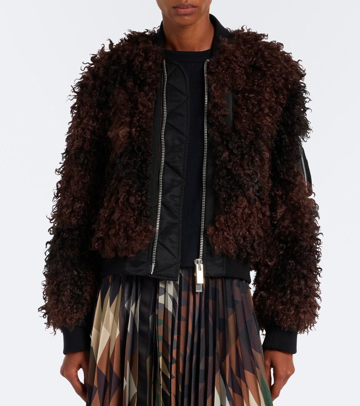 Sacai Oversized bomber jacket
