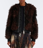 Sacai Oversized bomber jacket