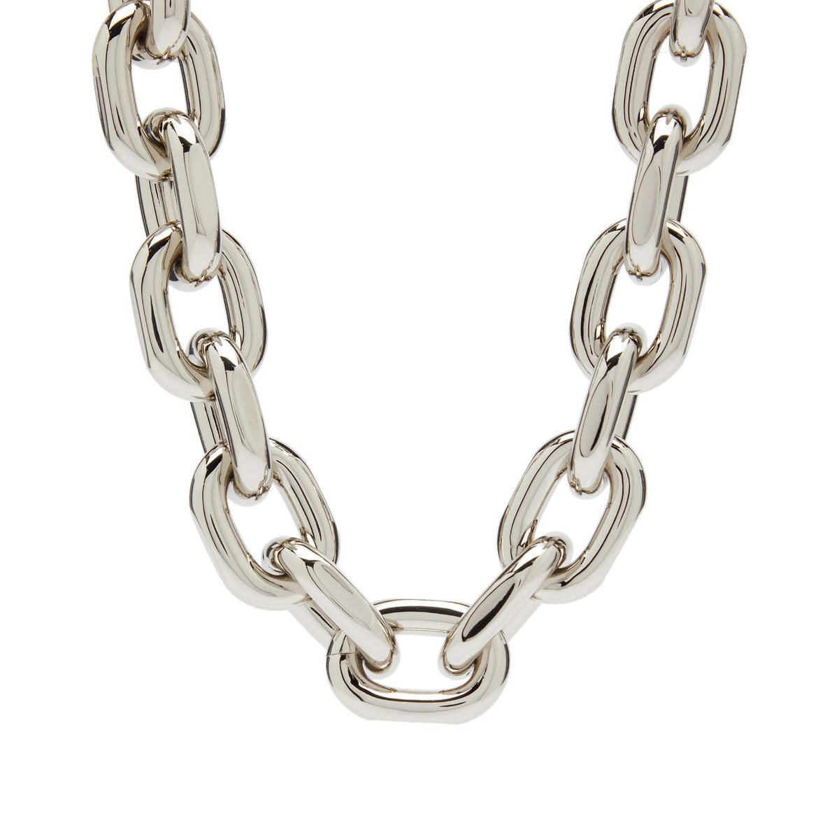 JW Anderson Oversized chain-link Necklace - Silver