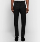 TOM FORD - Shelton Satin-Trimmed Wool, Mohair and Silk-Blend Tuxedo Trousers - Men - Black