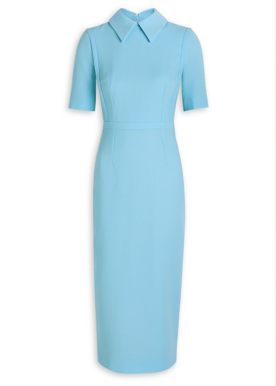 EMILIA WICKSTEAD ワンピース Elta wool midi dress979080 Emilia+Wickstead+Elta+Dress+in