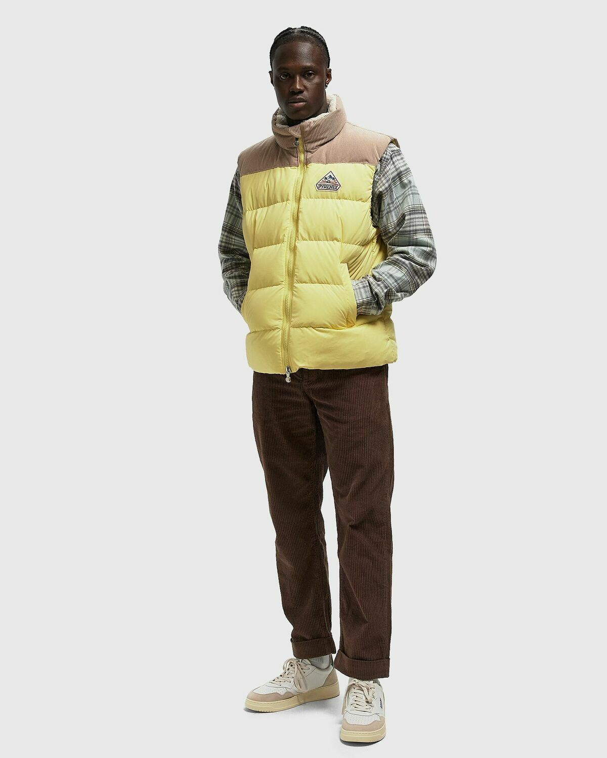 PYRENEX RETRO JOHN JACKET yellow Mens Vest