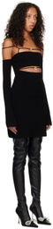 MACH & MACH Black Stormi Minidress