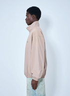 Acne Studios Logo Printed Zip-Up Jacket