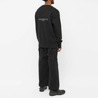 Givenchy Men's Reverse Logo Crew Sweat in Black