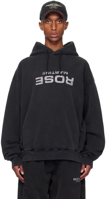 Photo: Martine Rose Black Classic Hoodie