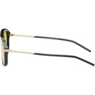 Givenchy Black GV One Aviator Sunglasses