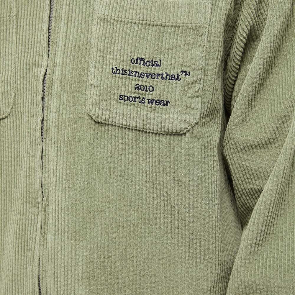 thisisneverthat Men's Wide Wale Cord Shirt in Sage thisisneverthat