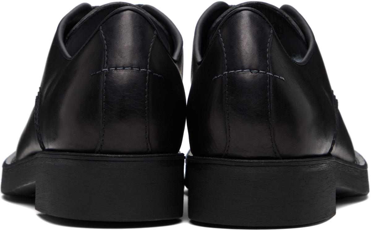MM6 Maison Margiela Black Lace-Up Derbys