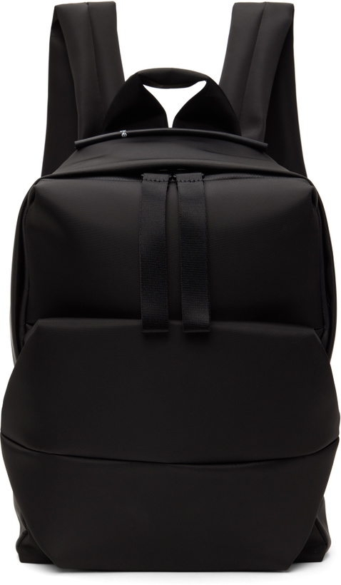 Photo: Côte&Ciel Black Sava S Sleek Backpack