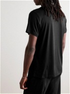 CDLP - Lyocell and Cotton-Blend Jersey T-Shirt - Black