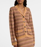 Rixo Quinley jacquard cardigan