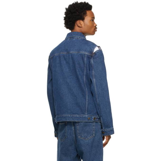 y/project CLASSIC PEEP SHOW DENIM JACKET