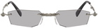 Kuboraum Silver H40 Sunglasses