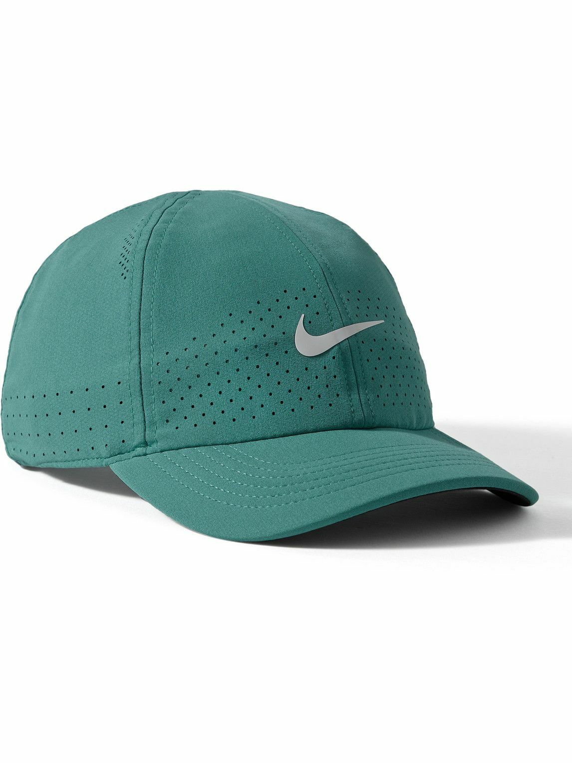 Nike Tennis - AeroBill Featherlight Logo-Print Dri-FIT Tennis Cap - Blue  Nike Tennis