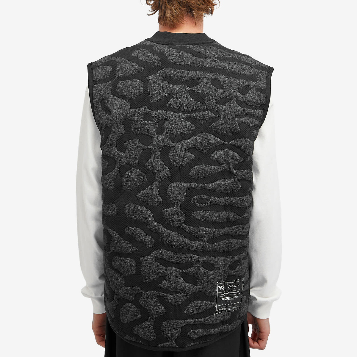 Y-3 Men's 3M Vest in Black Y-3