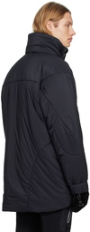 and wander Black Insulated Coat