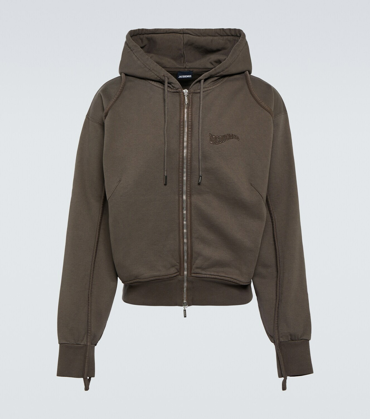 Jacquemus Le Camargue cotton fleece hoodie