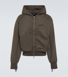 Jacquemus Le Camargue cotton fleece hoodie