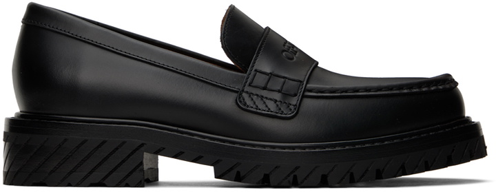 Photo: Off-White Black Military Loafers