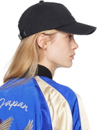 Y-3 Black Embroidered Dad Cap