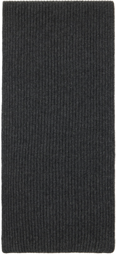 Photo: A.P.C. Gray Camille Scarf