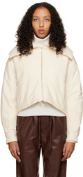 John Elliott Off-White Scout Cropped Jacket