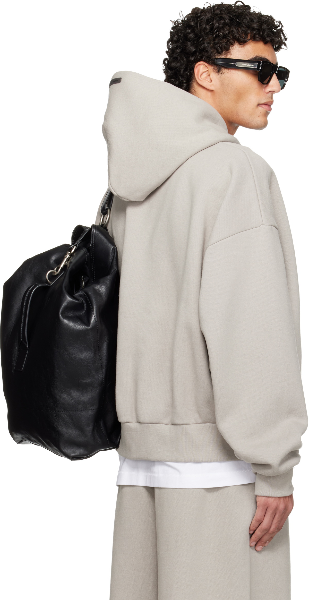 Fear of God ESSENTIALS Gray Holiday Classic Hoodie
