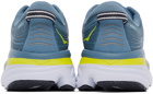 Hoka One One Blue & Yellow Bondi 7 Sneakers