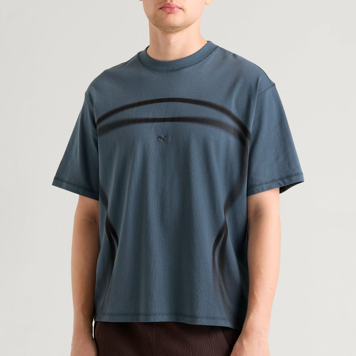 Puma Men's CLRT Graphic T-Shirt in Evening Blue