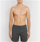 Orlebar Brown - Bulldog Mid-Length Printed Swim Shorts - Men - Black