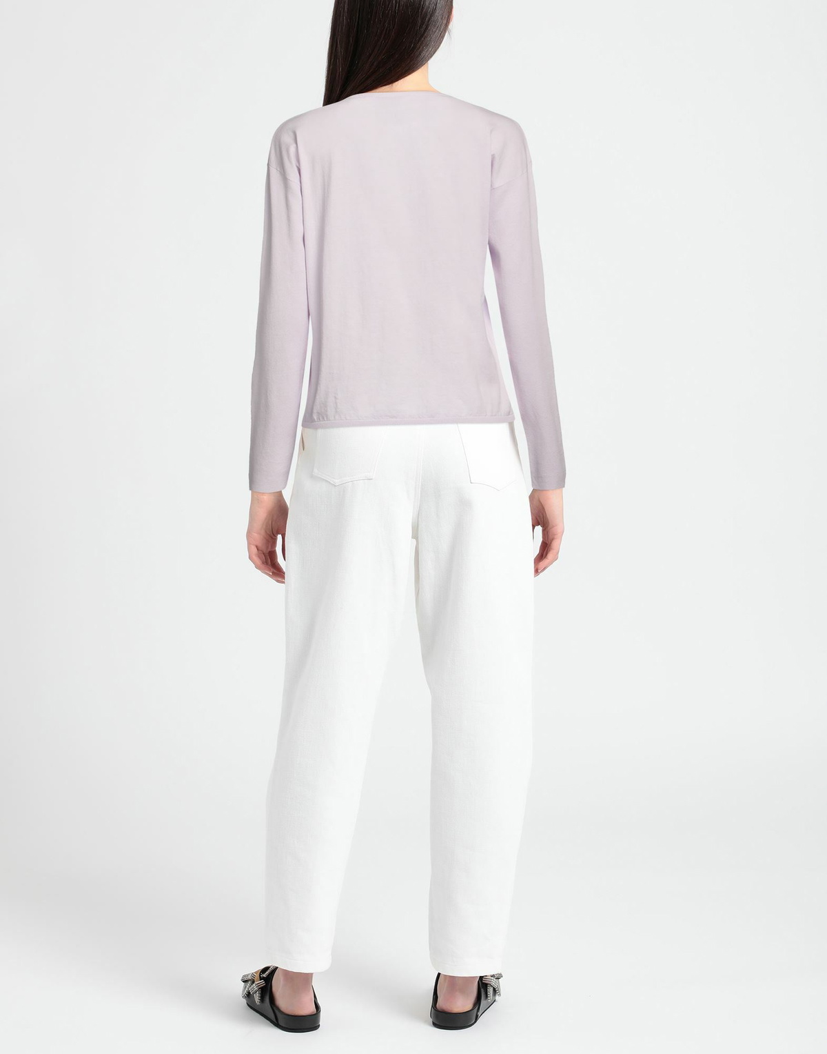 Ballantyne Womens Sweater Mauve
