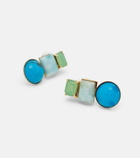 Jennifer Behr Azurine crystal-embellished drop earrings