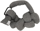 Bless SSENSE Exclusive Gray Bolster Scarf