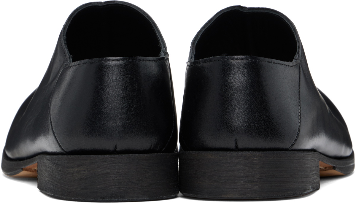 【関税込み】Moschino ブラック Cobbler Calf Shootie クロッグ Moschino Black Cobbler Calf Shootie Loafers Moschino