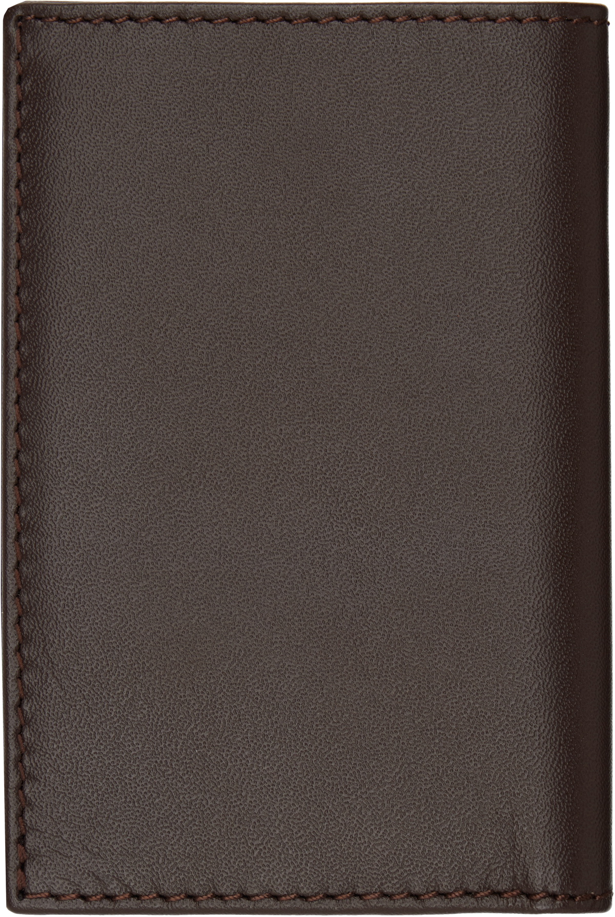 COMME des GARÇONS WALLETS Brown Classic Group Card Holder