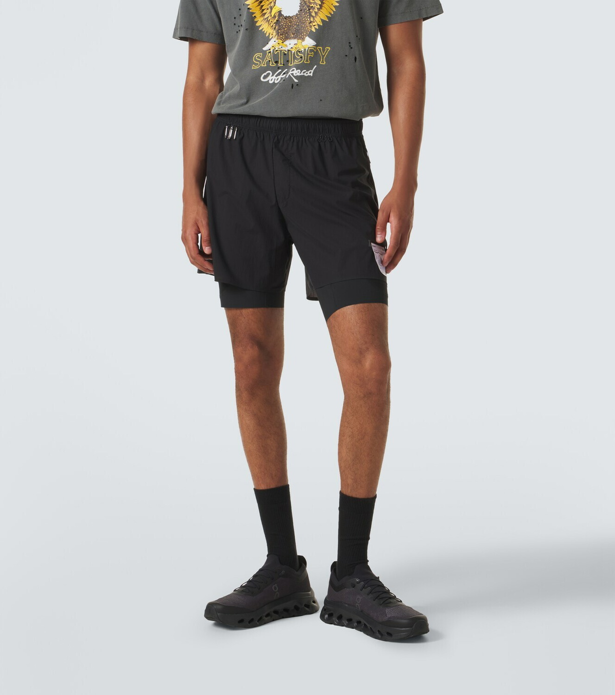 Satisfy Rippy Cordura 8'' running shorts