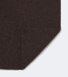The Row Querta cashmere, alpaca, and silk scarf