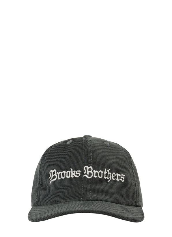 Photo: Brooks Brothers Logo Motif Baseball Cap
