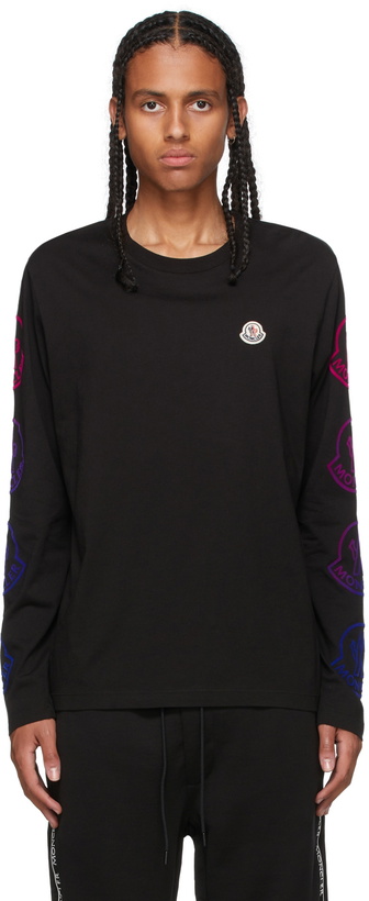 Photo: Moncler Black Crewneck T-Shirt