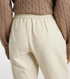 Brunello Cucinelli Cotton jersey cropped sweatpants