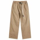 Manastash Men's Flex Climber String Pants in Light Grey