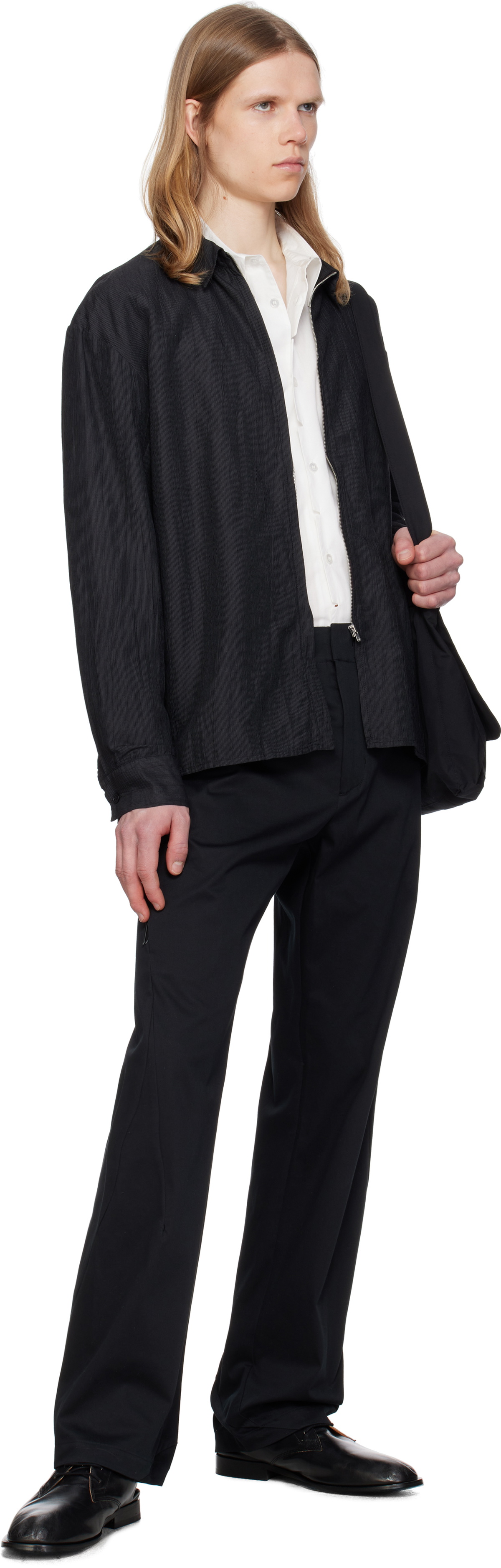 POST ARCHIVE FACTION (PAF) Black 8.0 Right Shirt Post Archive Faction