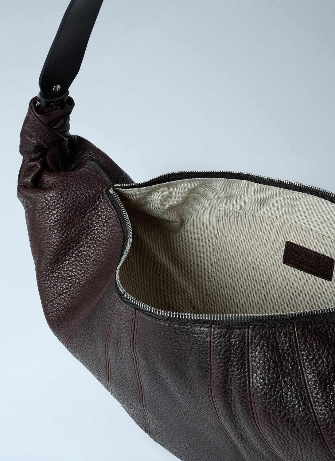Lemaire Large Rail Belt Croissant Shoulder Bag